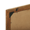 Baderomsspeil Brun 50 x 22 x 70 cm Massiv Rektivert Tre