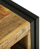 Vinhylle Brun 34.5 x 35 x 39 cm Massivt mangotre