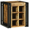 Vinhylle Brun 34.5 x 35 x 39 cm Massivt mangotre
