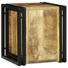 Vinhylle Brun 34.5 x 35 x 39 cm Massivt mangotre
