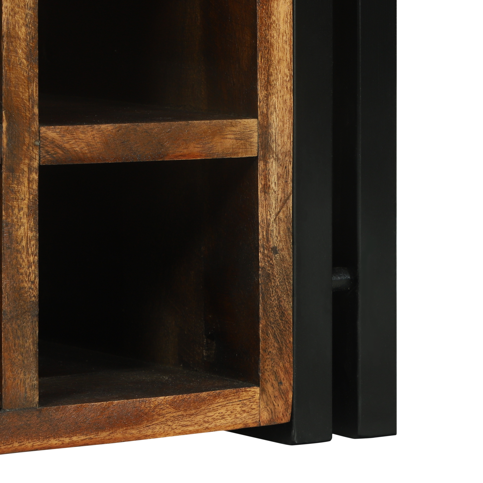 Vinhylle Flerfarget 34.5 x 35 x 39 cm Massivt gjenvunnet tre