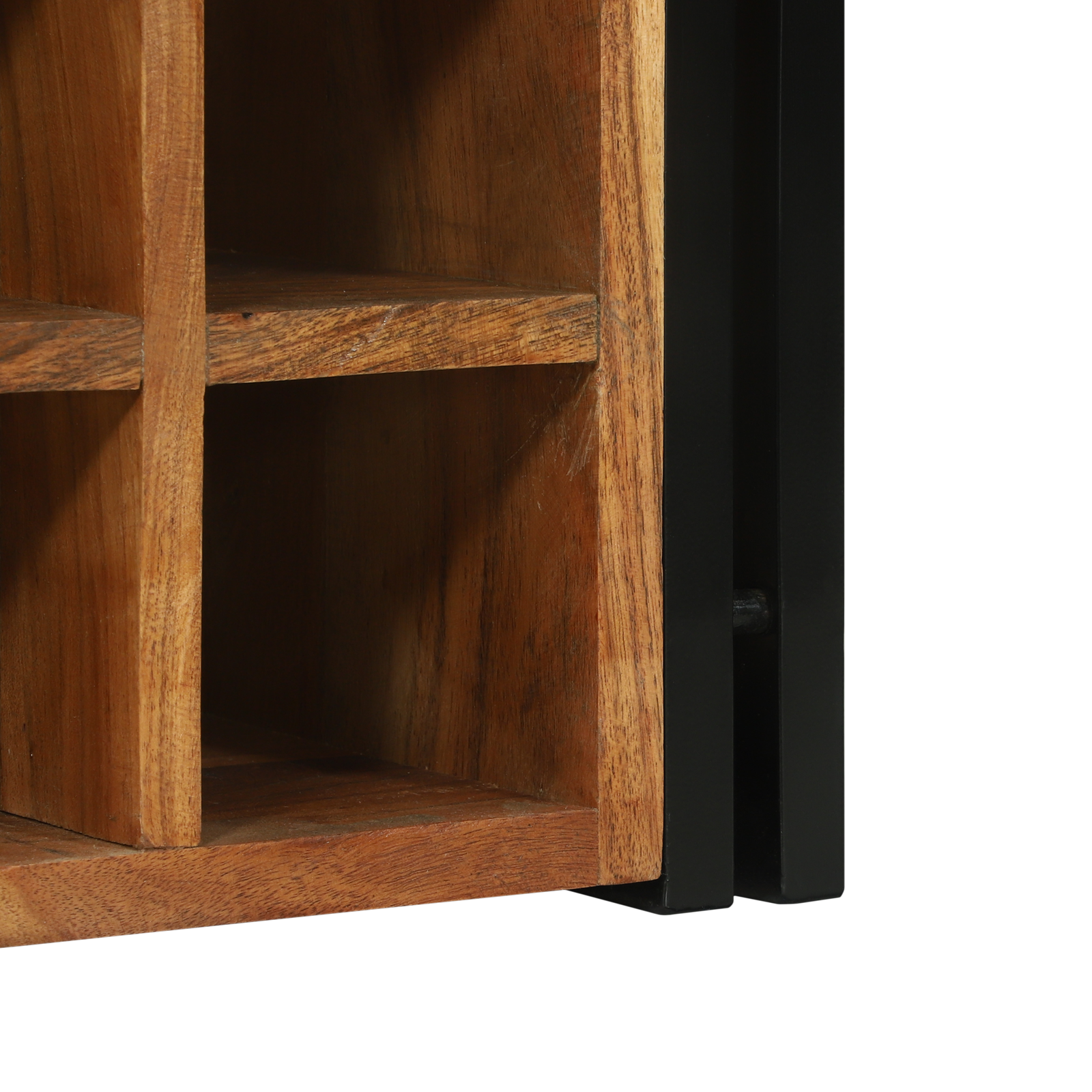 Vinhylle Brun 34.5 x 35 x 39 cm Massivt akasietre
