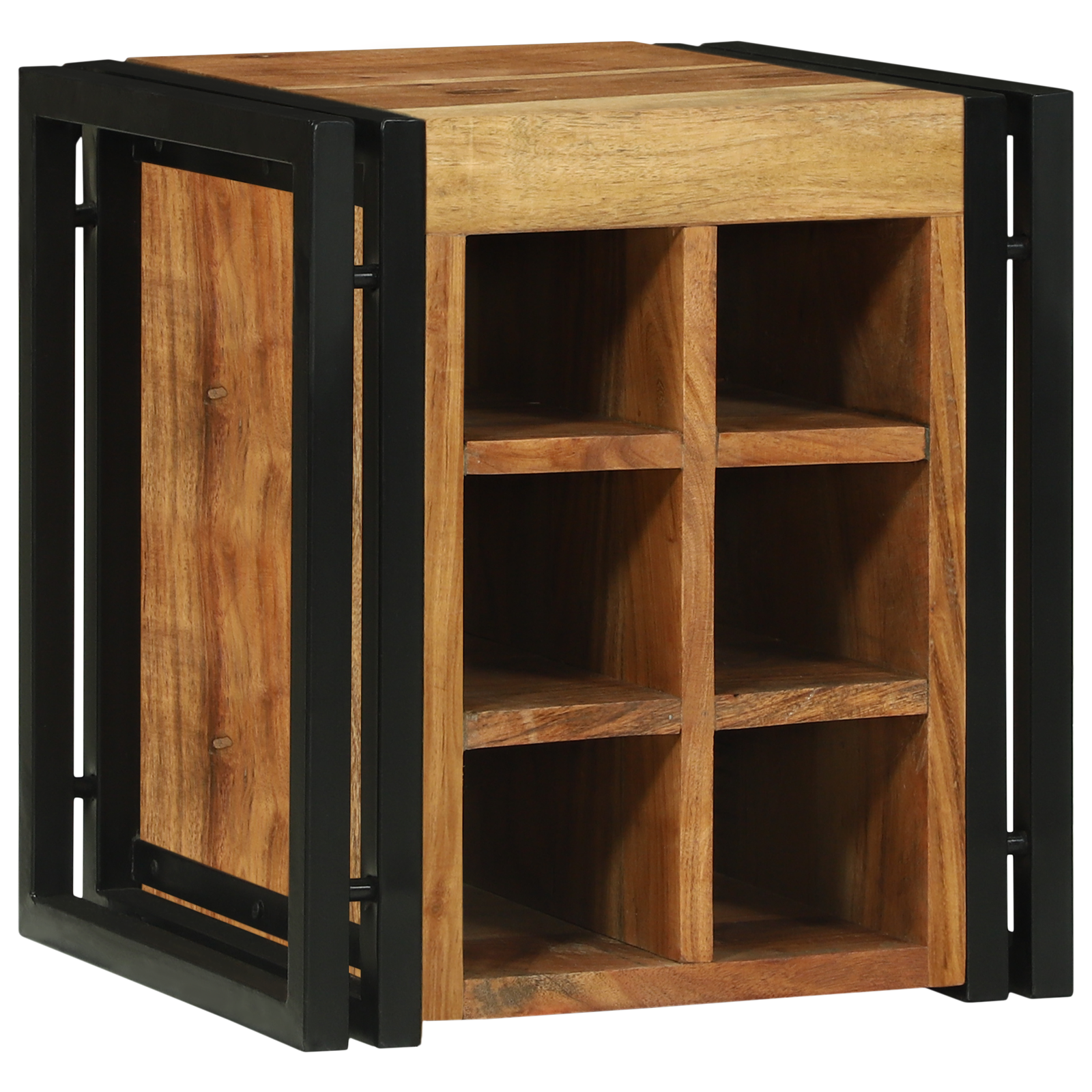 Vinhylle Brun 34.5 x 35 x 39 cm Massivt akasietre