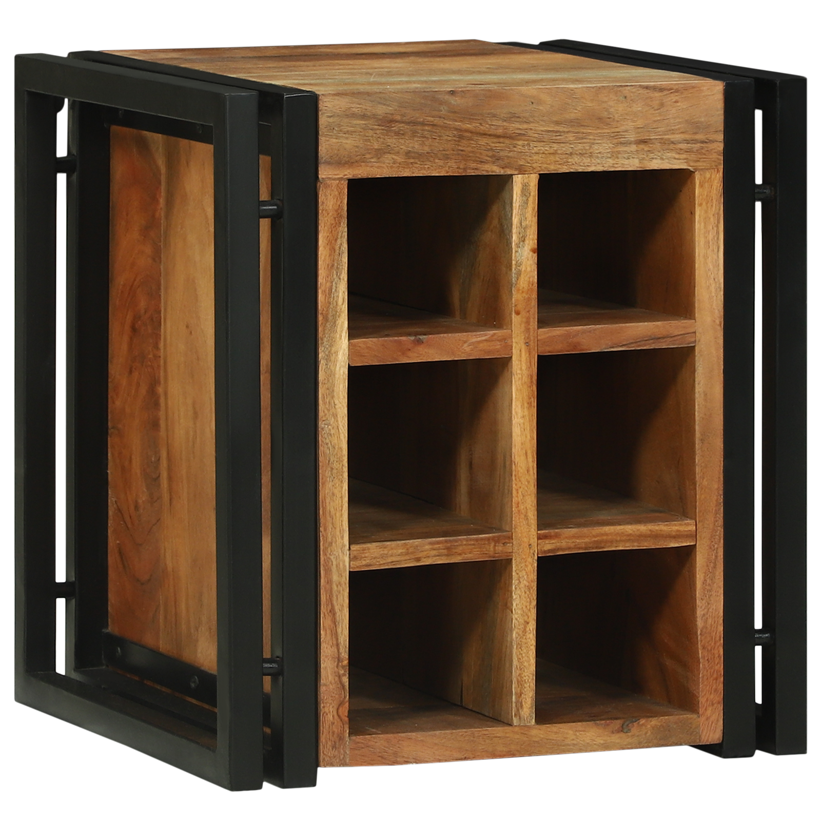 Vinhylle Brun 34.5 x 35 x 39 cm Massivt akasietre