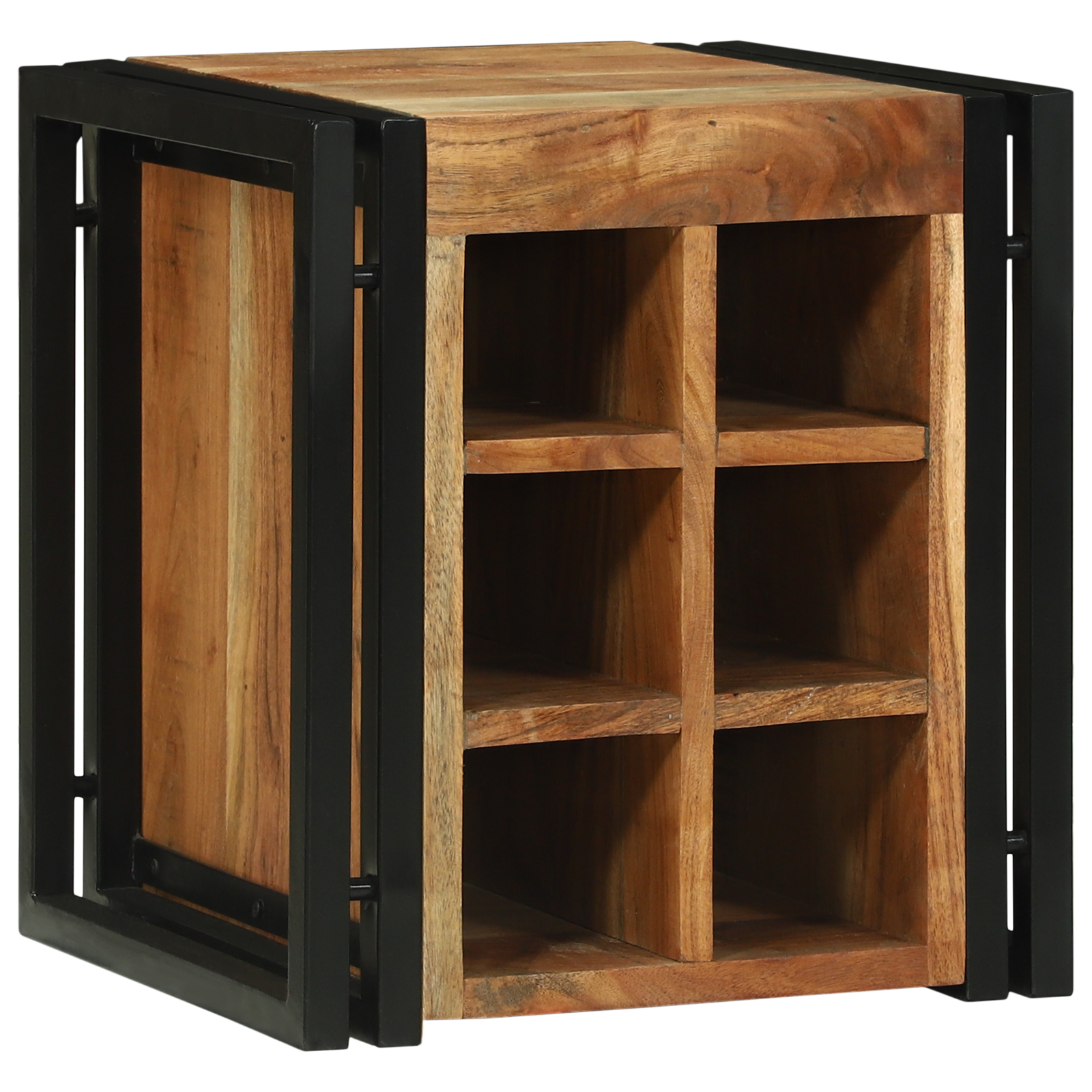 Vinhylle Brun 34.5 x 35 x 39 cm Massivt akasietre