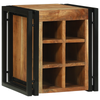 Vinhylle Brun 34.5 x 35 x 39 cm Massivt akasietre