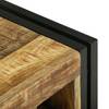 Vinhylle Brun og svart 46 x 35 x 27.5 cm Massivt mangotre
