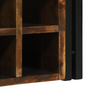 Vinhylle Flerfarget 46 x 35 x 27.5 cm Massivt gjenvunnet tre