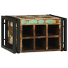 Vinhylle Flerfarget 46 x 35 x 27.5 cm Massivt gjenvunnet tre