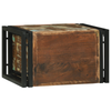 Vinhylle Flerfarget 46 x 35 x 27.5 cm Massivt gjenvunnet tre