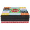 Vegghyller 2 pcs Flerfarget 40 x 20 x 6 cm Massivt mangotre