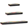 Vegghyller 3 pcs Flerfarget 100 x 20 x 6 cm Massivt mangotre