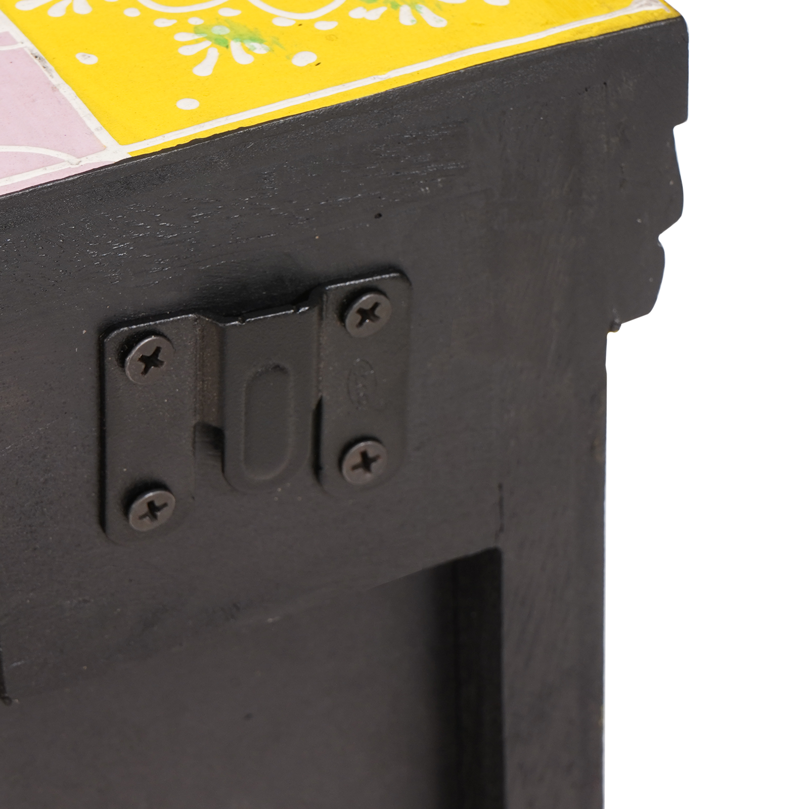 Nattbordskap Flerfarget 40 x 30 x 40 cm Massivt mangotre