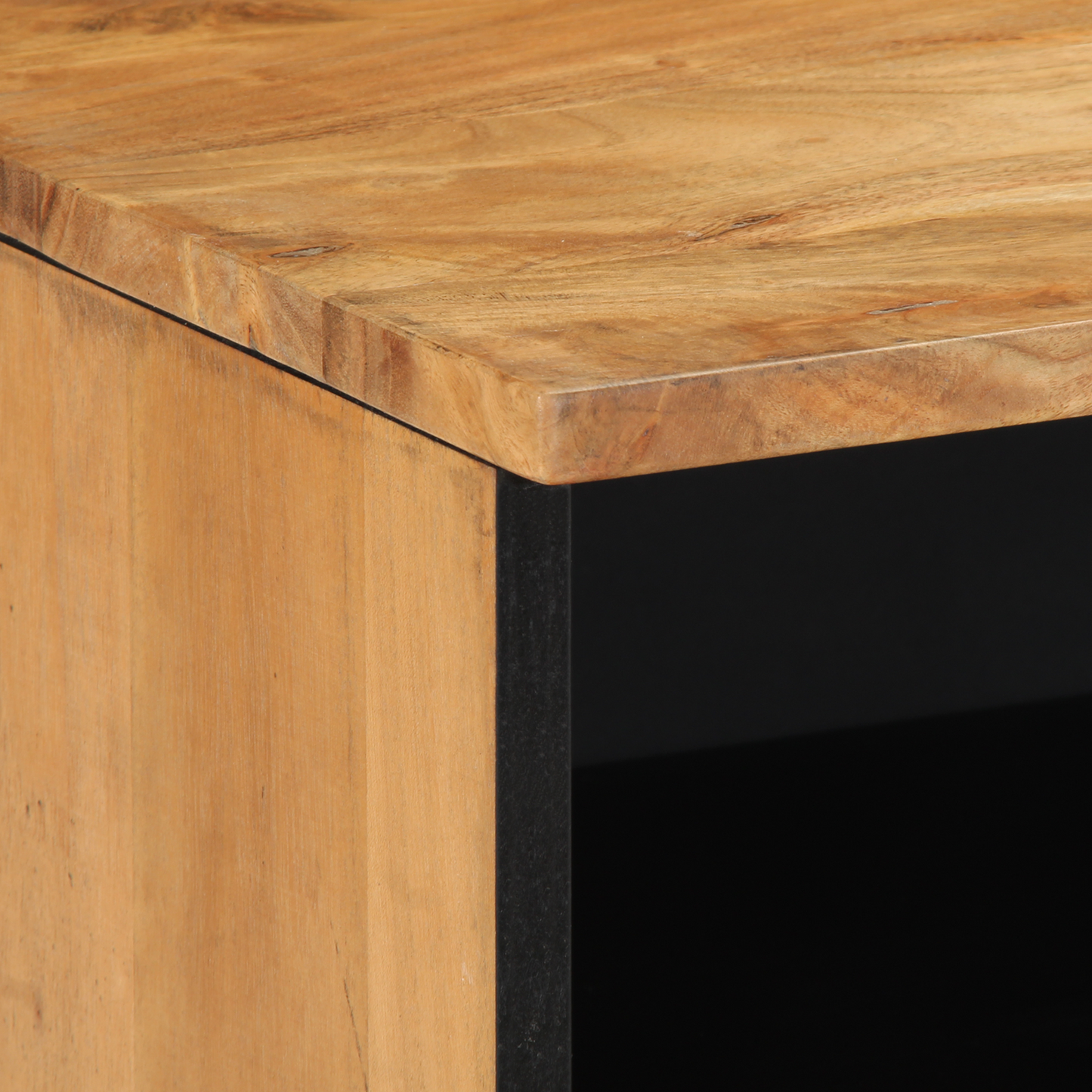 TV-skap med skuff Brun 100 x 33 x 46 cm Massiv mango tre