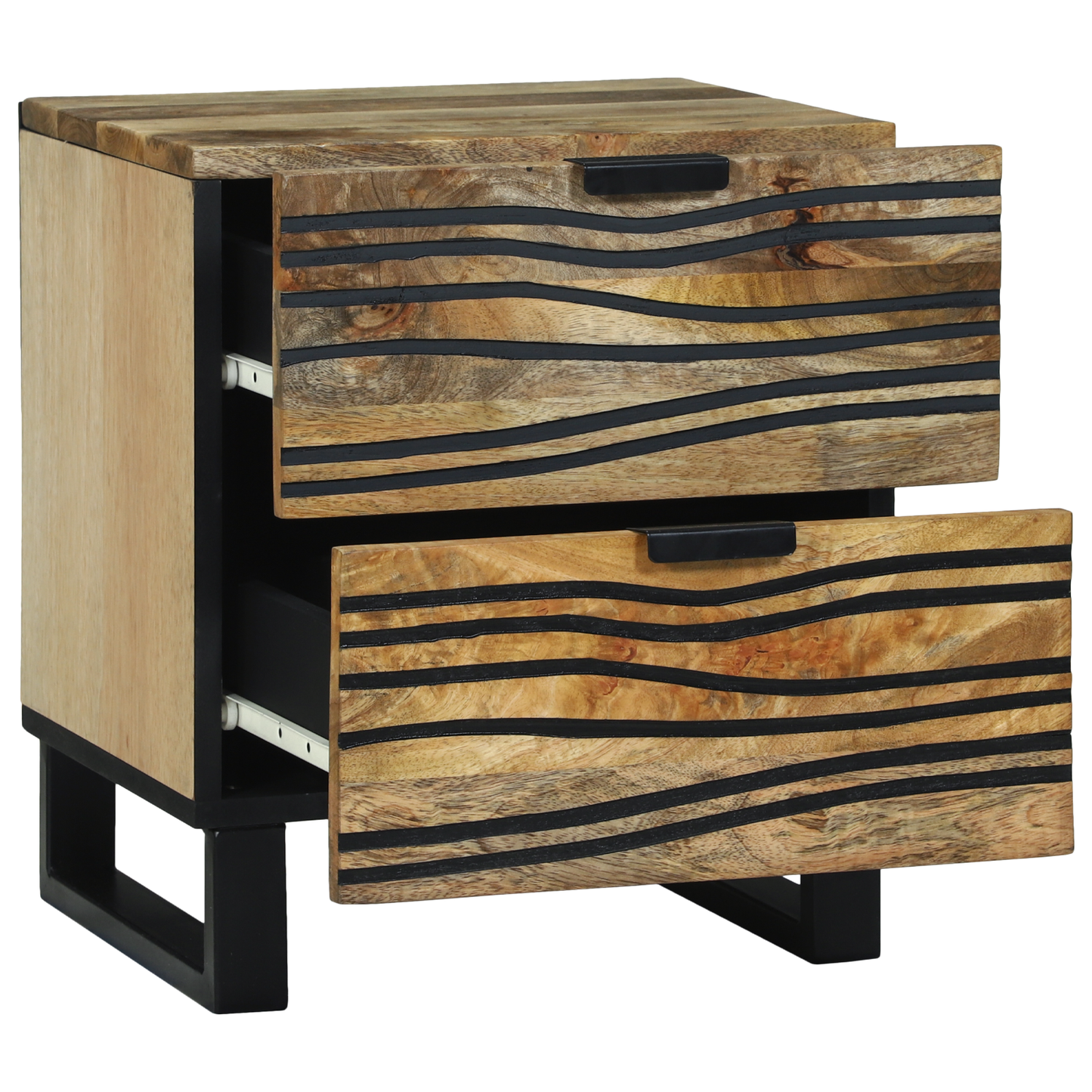 Nattbordskap Naturlig 40 x 33 x 46 cm Konstruert tre