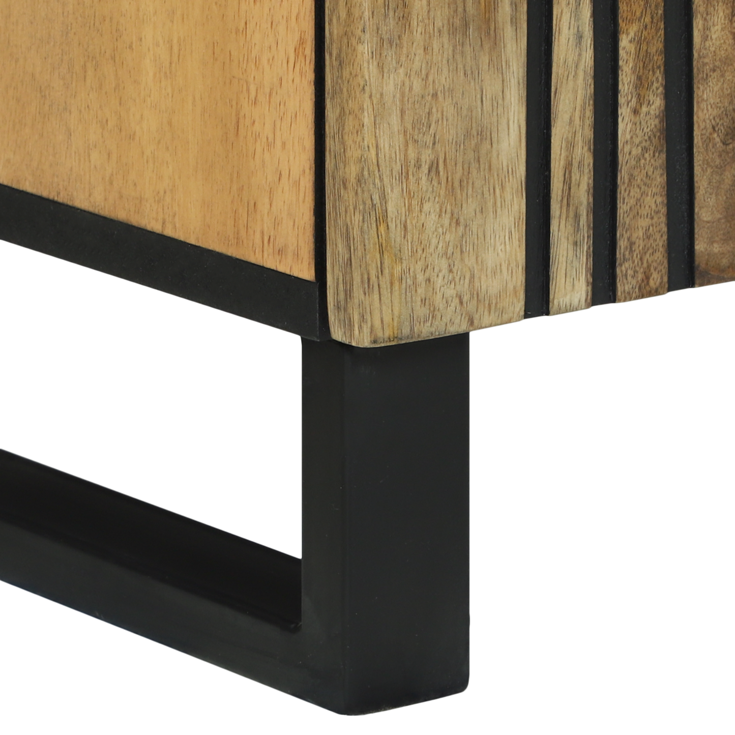 Serviesskap Naturlig 60 x 33,5 x 75 cm Massiv mango tre