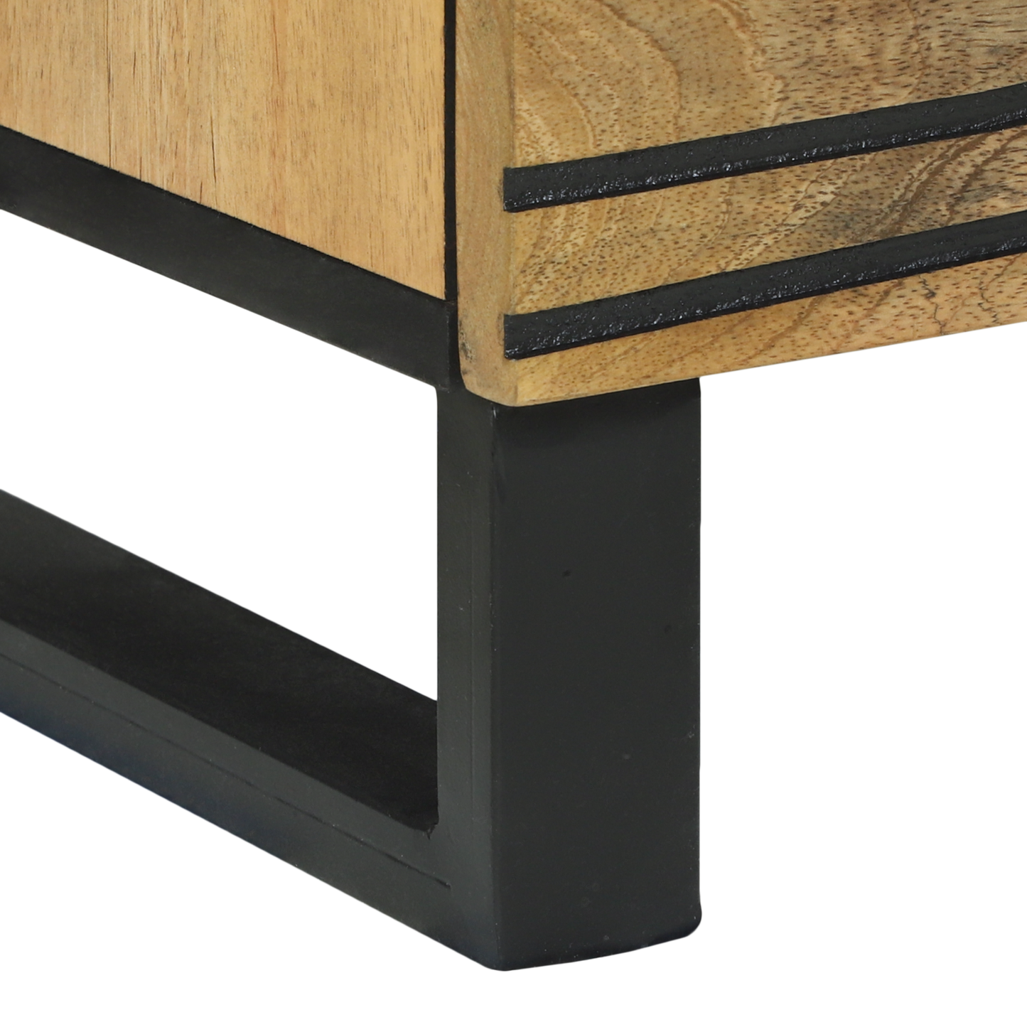 Serviesskap med skuff Brun 60 x 33.5 x 75 cm Massivt mangotre