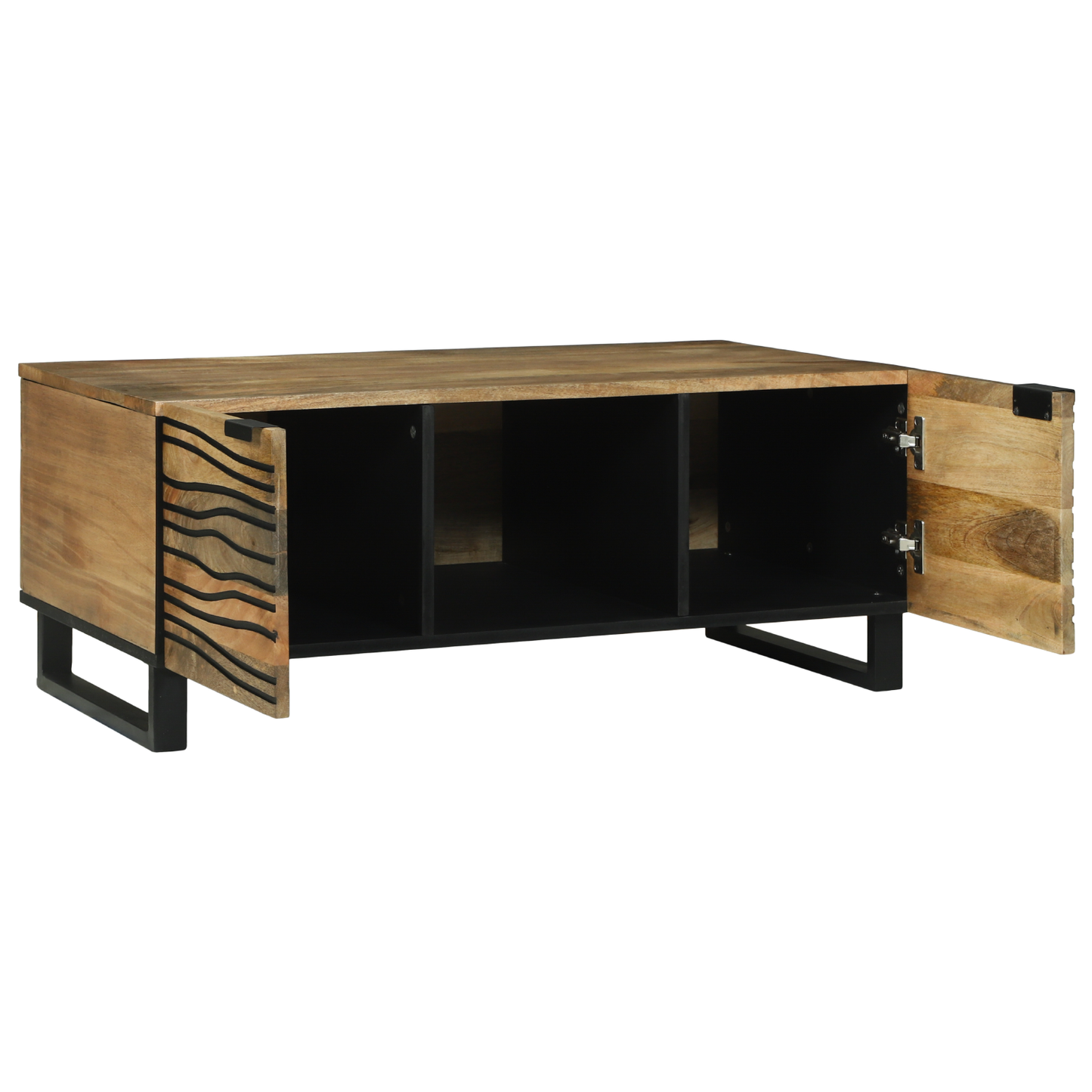 Kaffebord Naturlig 100 x 54 x 40 cm Konstruert tre