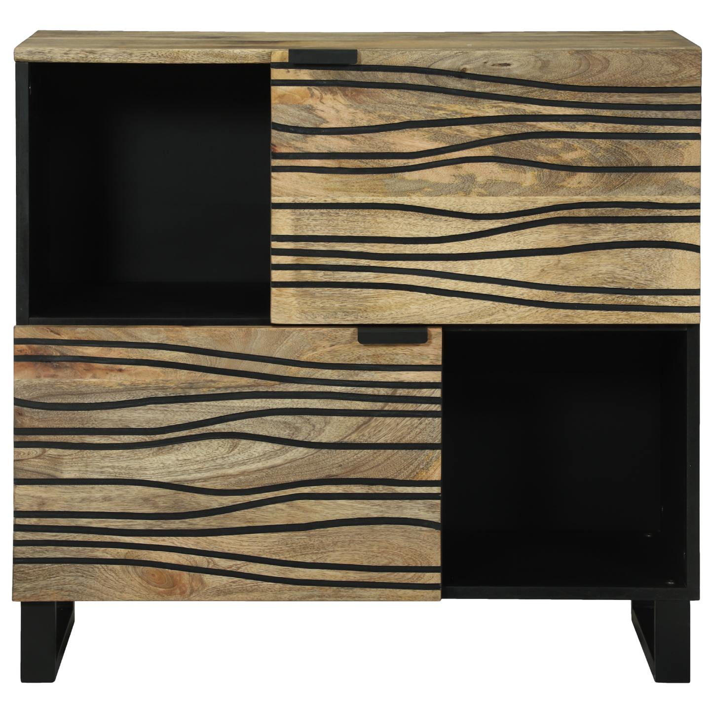 Sideboard Brun 80 x 33 x 75 cm heltre mango
