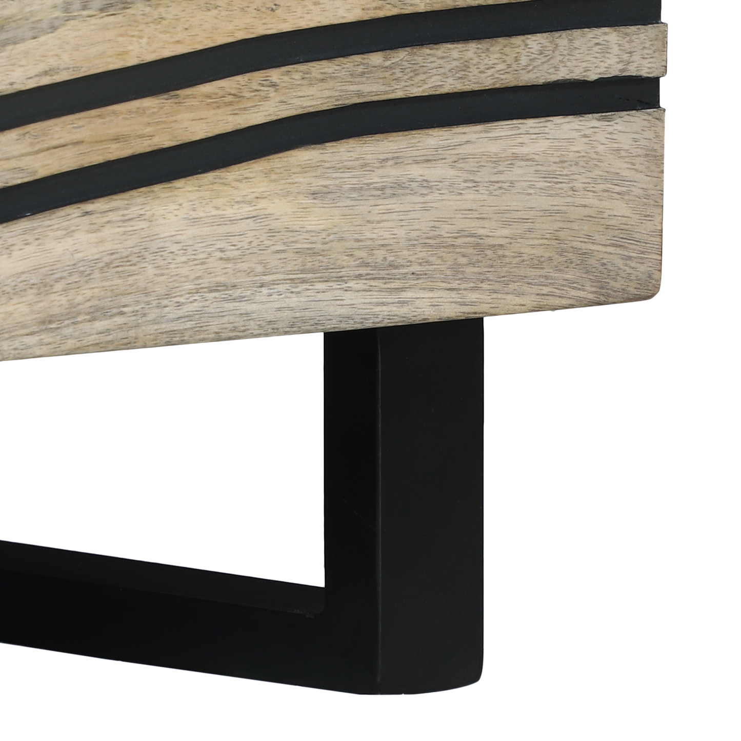Kaffebord Hvit 80 x 54 x 40 cm Konstruert tre