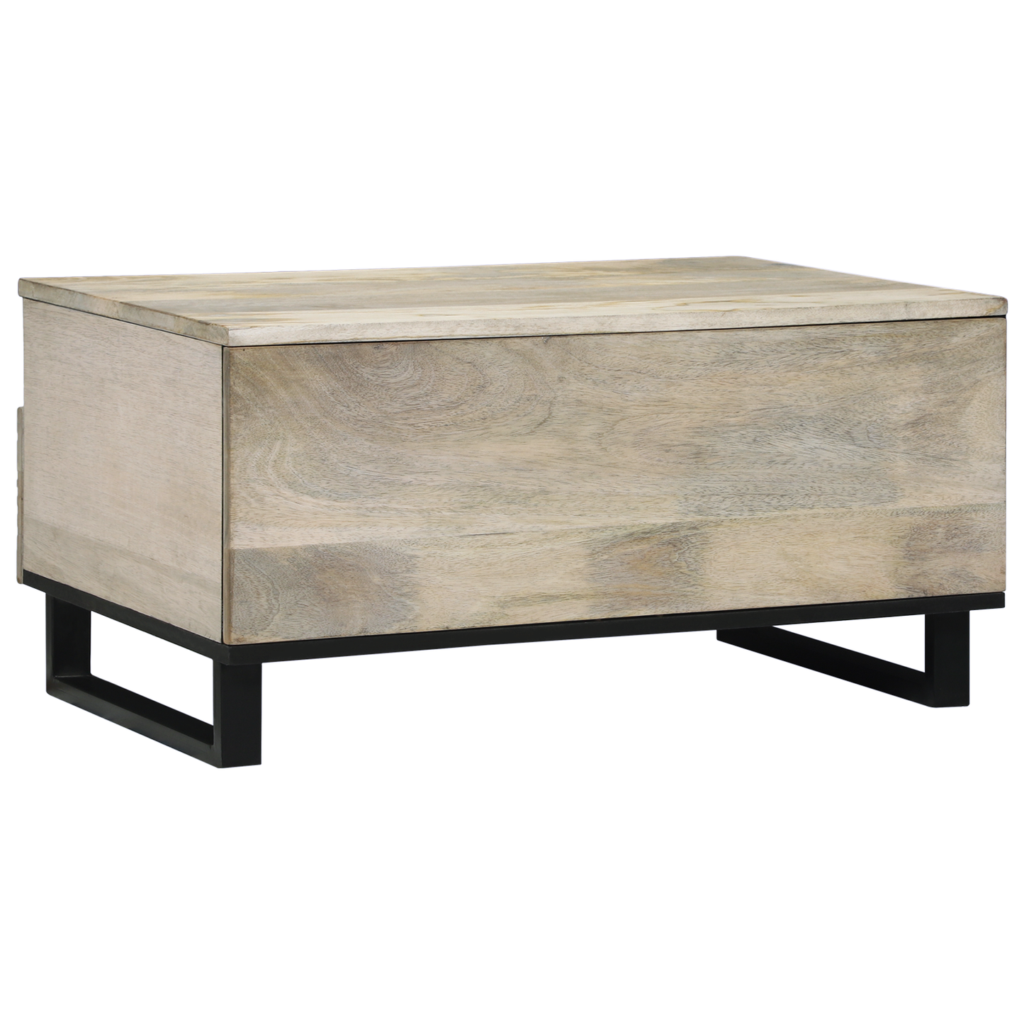 Kaffebord Hvit 80 x 54 x 40 cm Konstruert tre