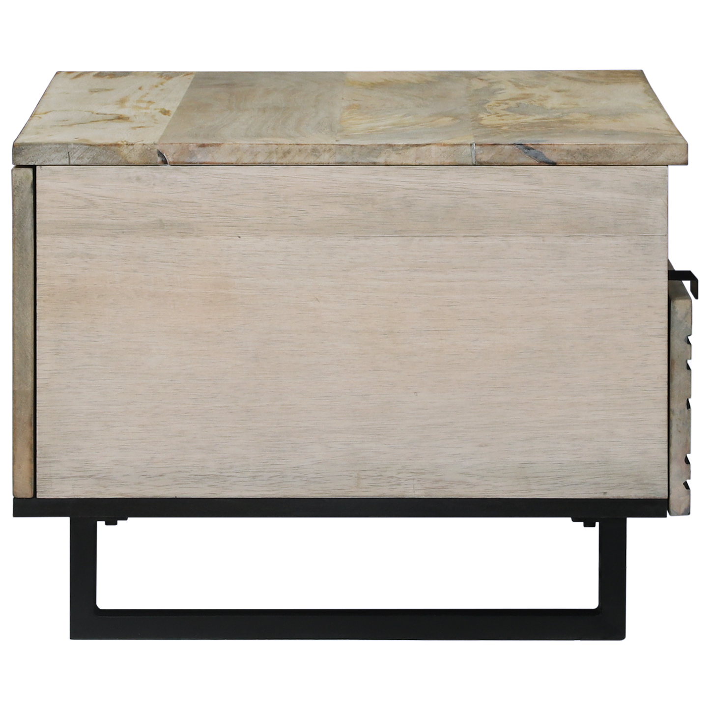 Kaffebord Hvit 80 x 54 x 40 cm Konstruert tre