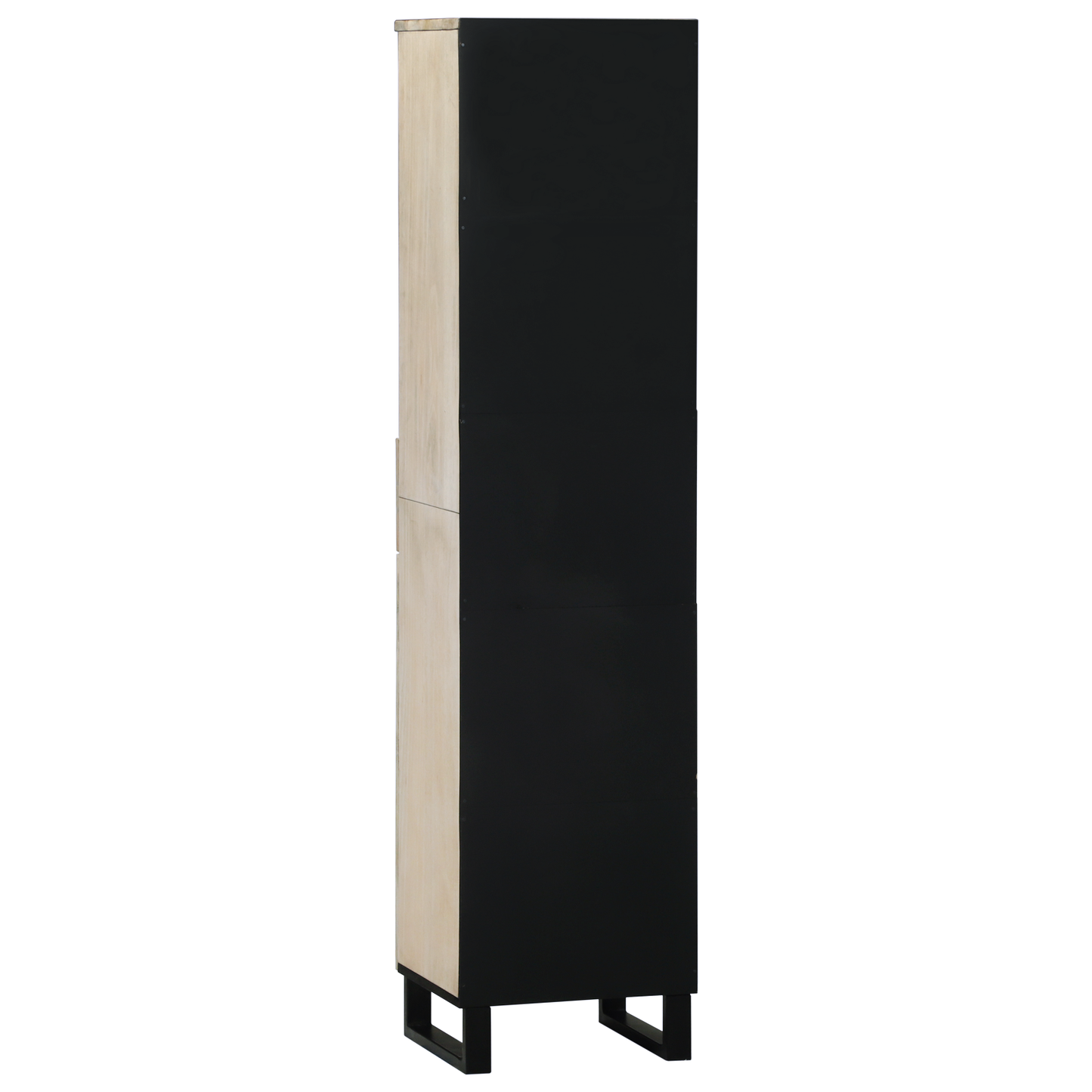 Baderomsskap Hvit 38 x 33 x 160 cm Konstruert tre