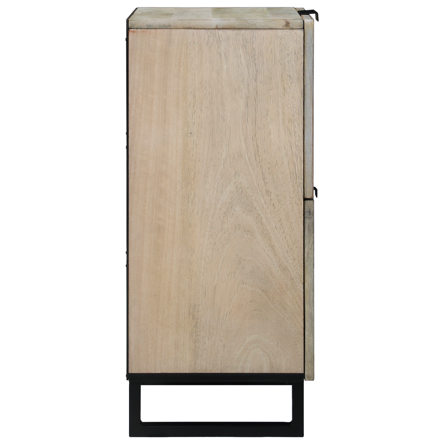 Medieoppbevaringsskap og -hyller Hvit og svart 60 x 33 x 75 cm