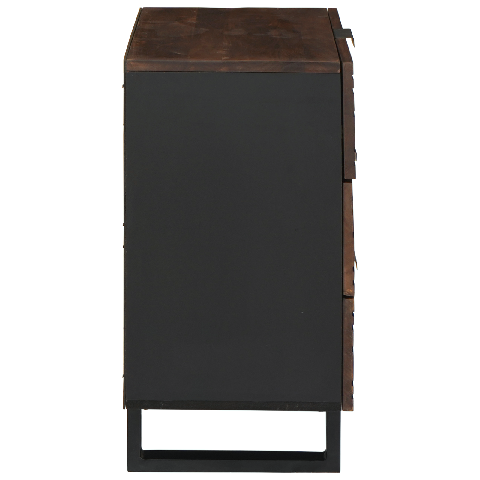 Nattbordskap med skuff Valnøtt 50 x 33 x 60 cm heltre mango