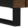 Vaskeskap Brun og svart 62 x 33 x 58 cm Massivt mangotre