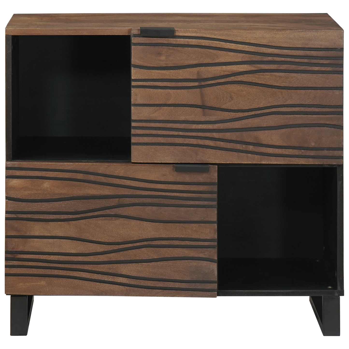 Sideboard Brun 80 x 33 x 75 cm heltre mango