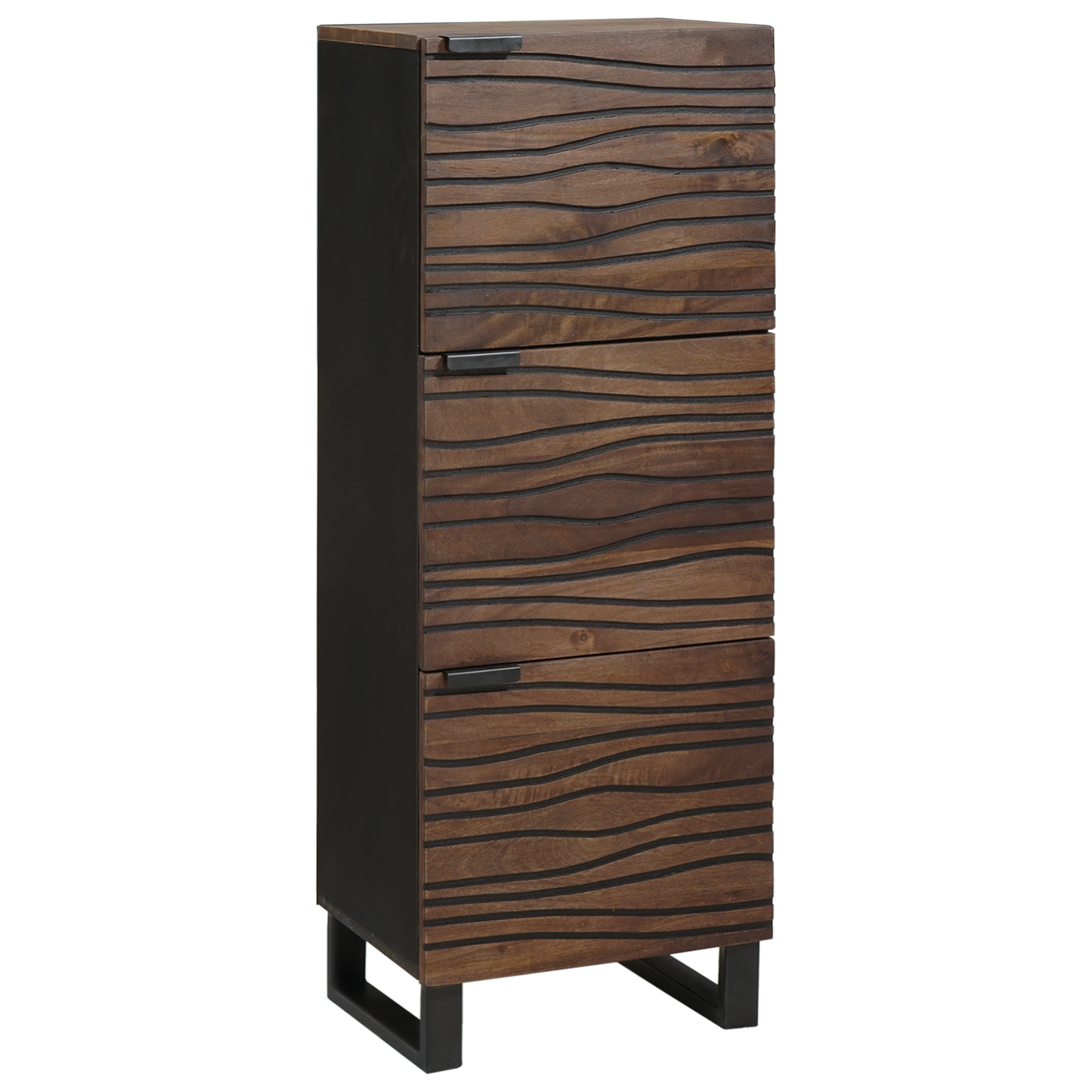 Highboard Brun 40 x 33 x 110 cm heltre mango