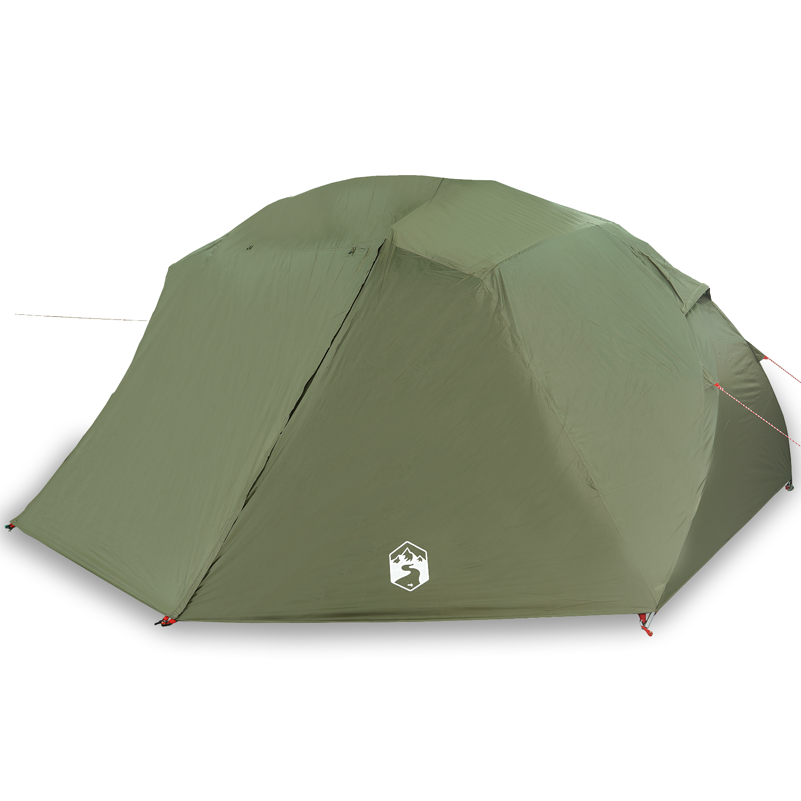 Fisketelt med tak Olivengrønn 514 x 465 x 187 cm Polyester