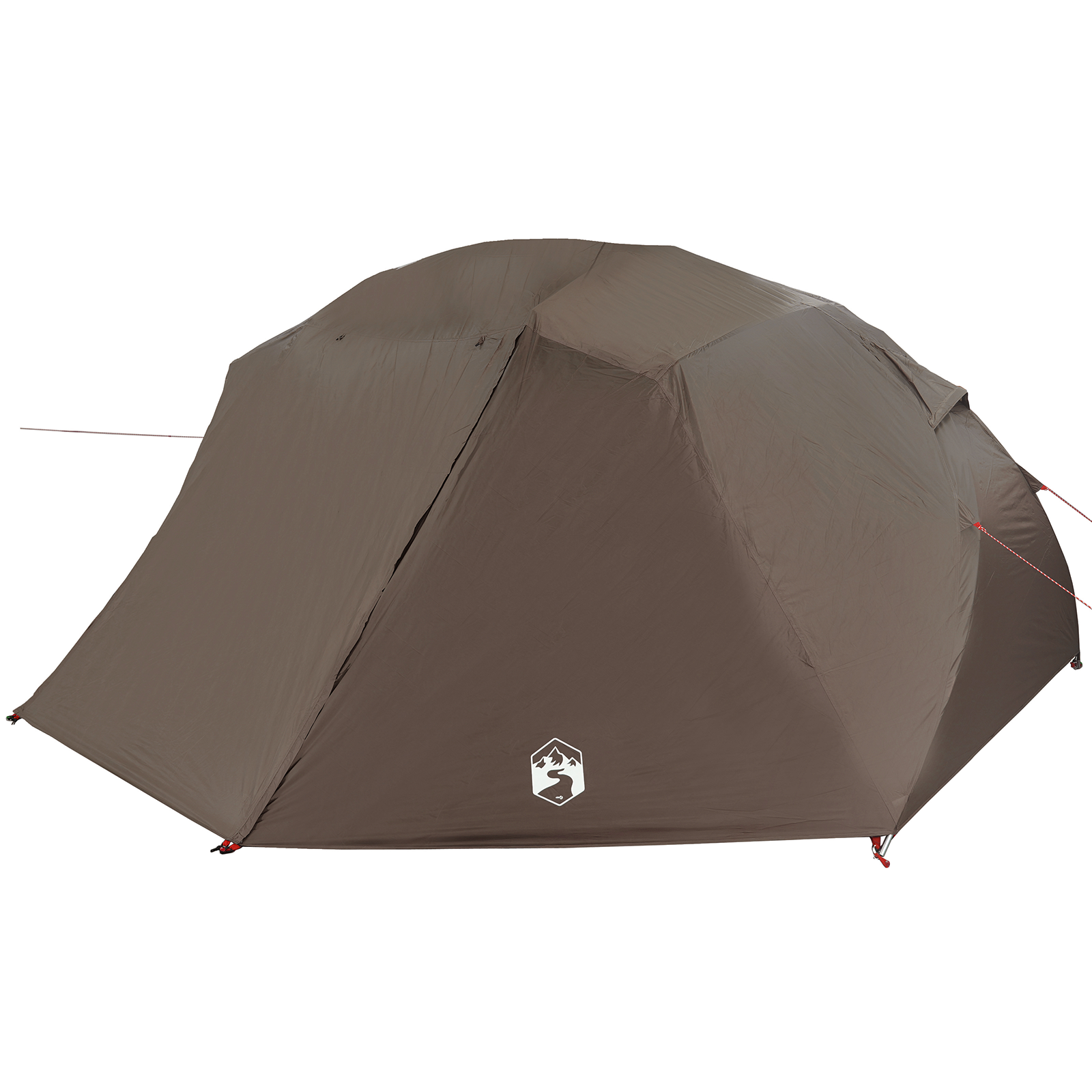 Fisketelt med tak Brun 514 x 465 x 187 cm Polyester