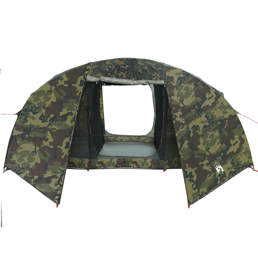Fisketelt Kamuflasje 514 x 465 x 187 cm Polyester og Fiberglass