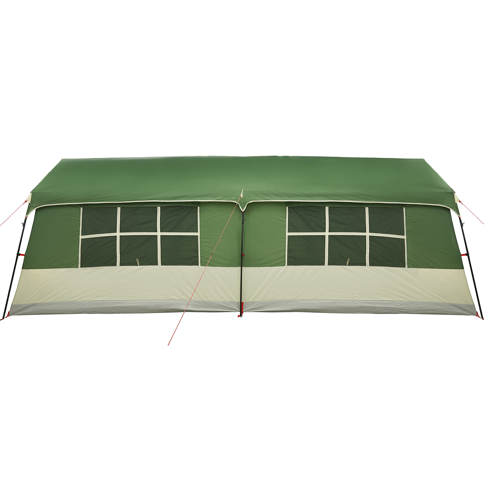 Telt med tak med luftventil grønn 622 x 295 x 238 cm Polyester