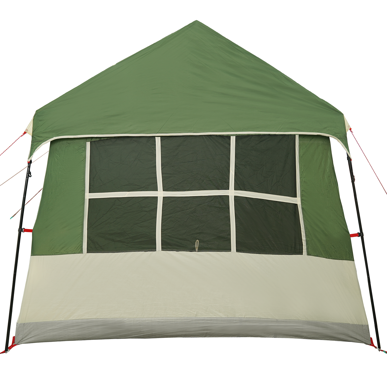 Telt med tak med luftventil grønn 622 x 295 x 238 cm Polyester