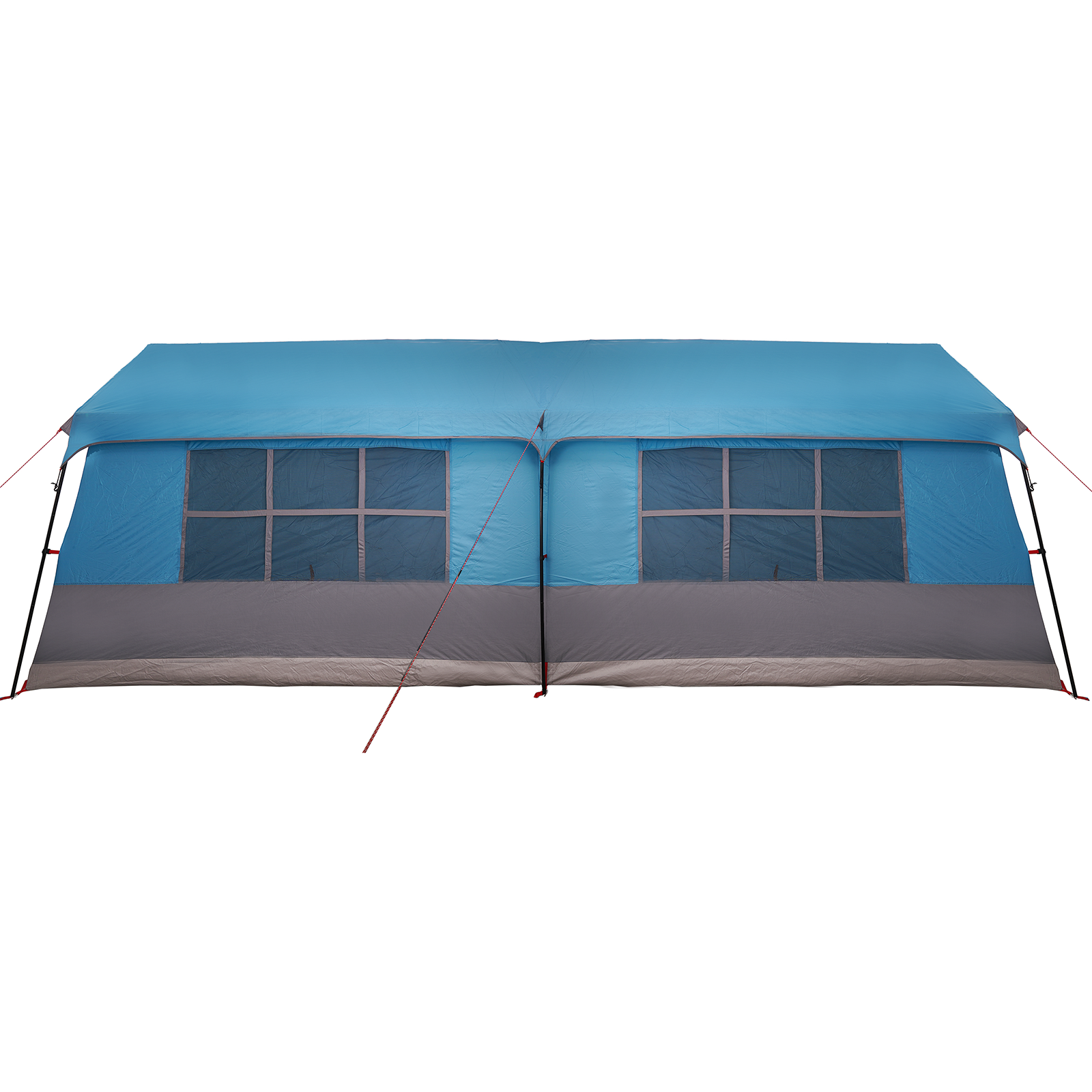 Telt med tak med luftventil Blå 622 x 295 x 238 cm Polyester