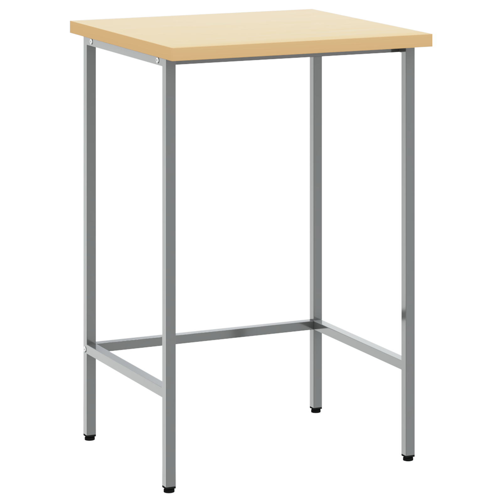 Arbeidsbenk Grå 50 x 55 x 85 cm Pulverlakkert stål