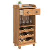 Vinskap ASKIM Brun 57 x 37 x 114 cm Heltre furu