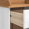 Vinskap ASKIM Hvit 57 x 37 x 114 cm Heltre furu