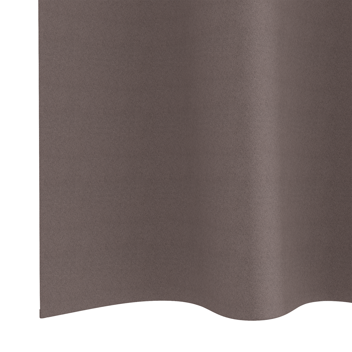 Mørkleggende Gardiner med Ringer 2 pcs Mørk brun 260 x 140 cm