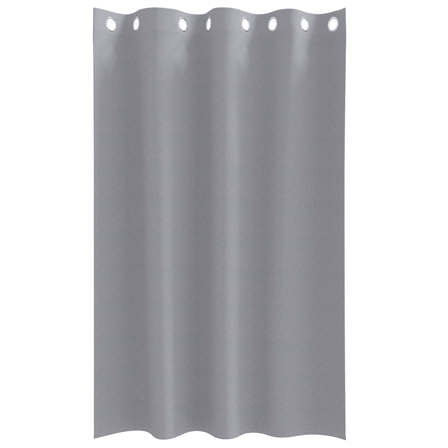 Mørkleggende Gardiner med Ringer 2 pcs Lysegrå 175 x 140 cm