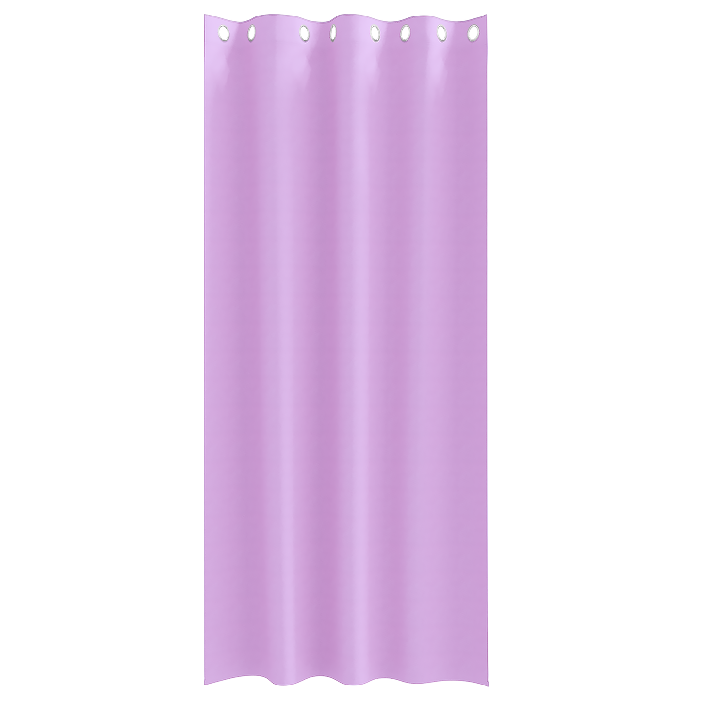 Mørkleggende Gardiner med Ringer 2 pcs Lilla 260 x 140 cm