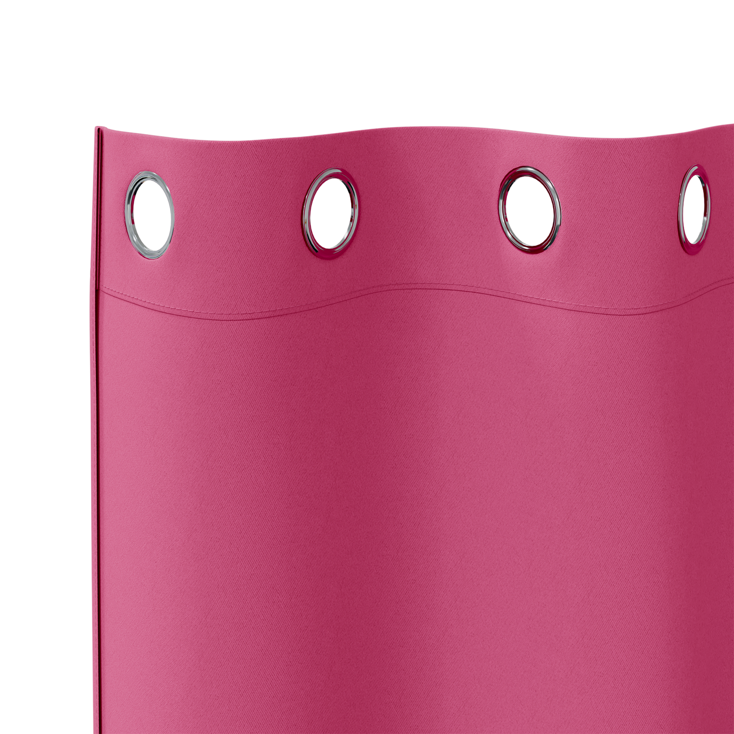 Mørkleggende Gardiner med Ringer 2 pcs Lys Rosa 245 x 140 cm