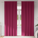 Mørkleggende Gardiner med Ringer 2 pcs Vinrød 245 x 140 cm