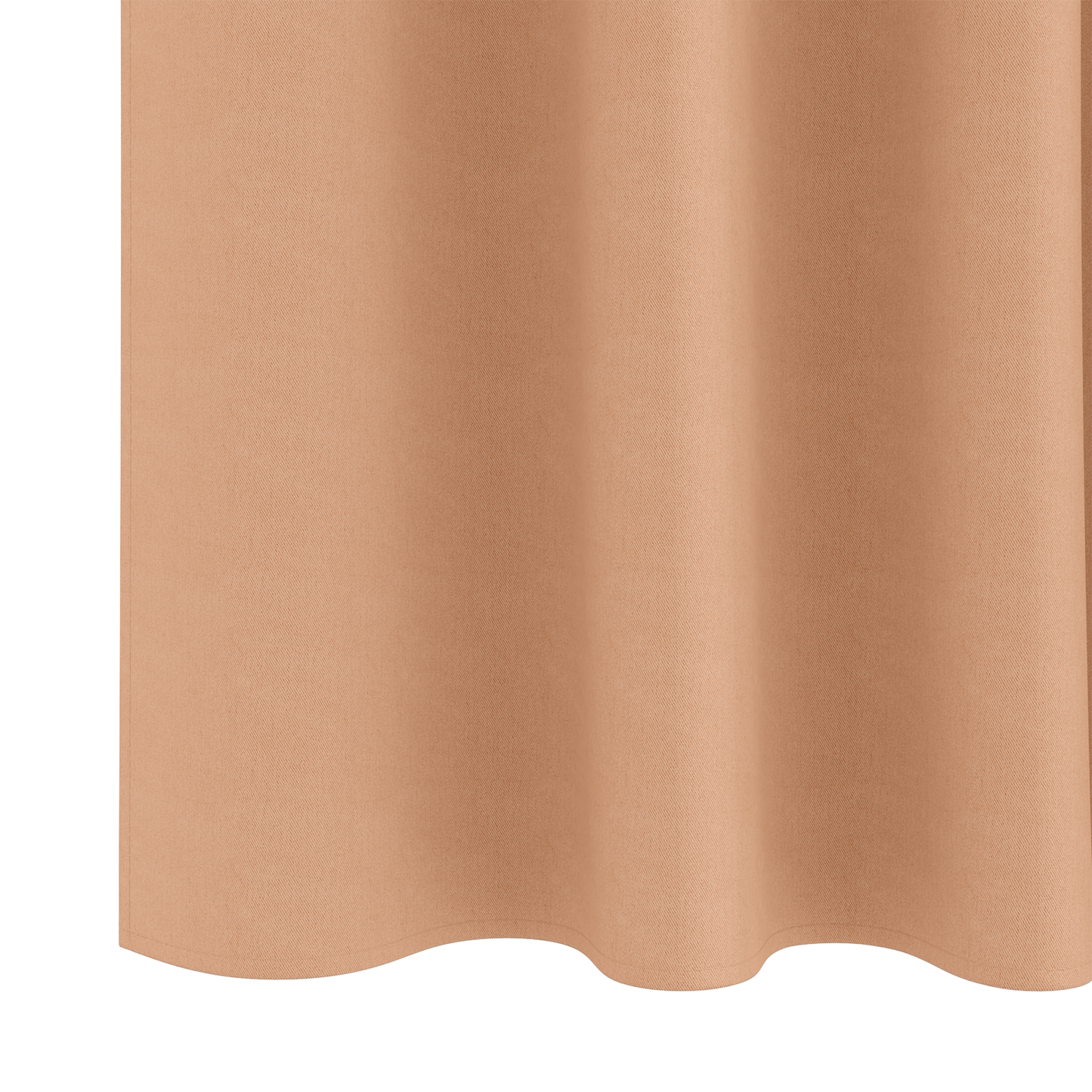 Mørkleggende Gardiner med Ringer 2 pcs Lys Brun 225 x 140 cm