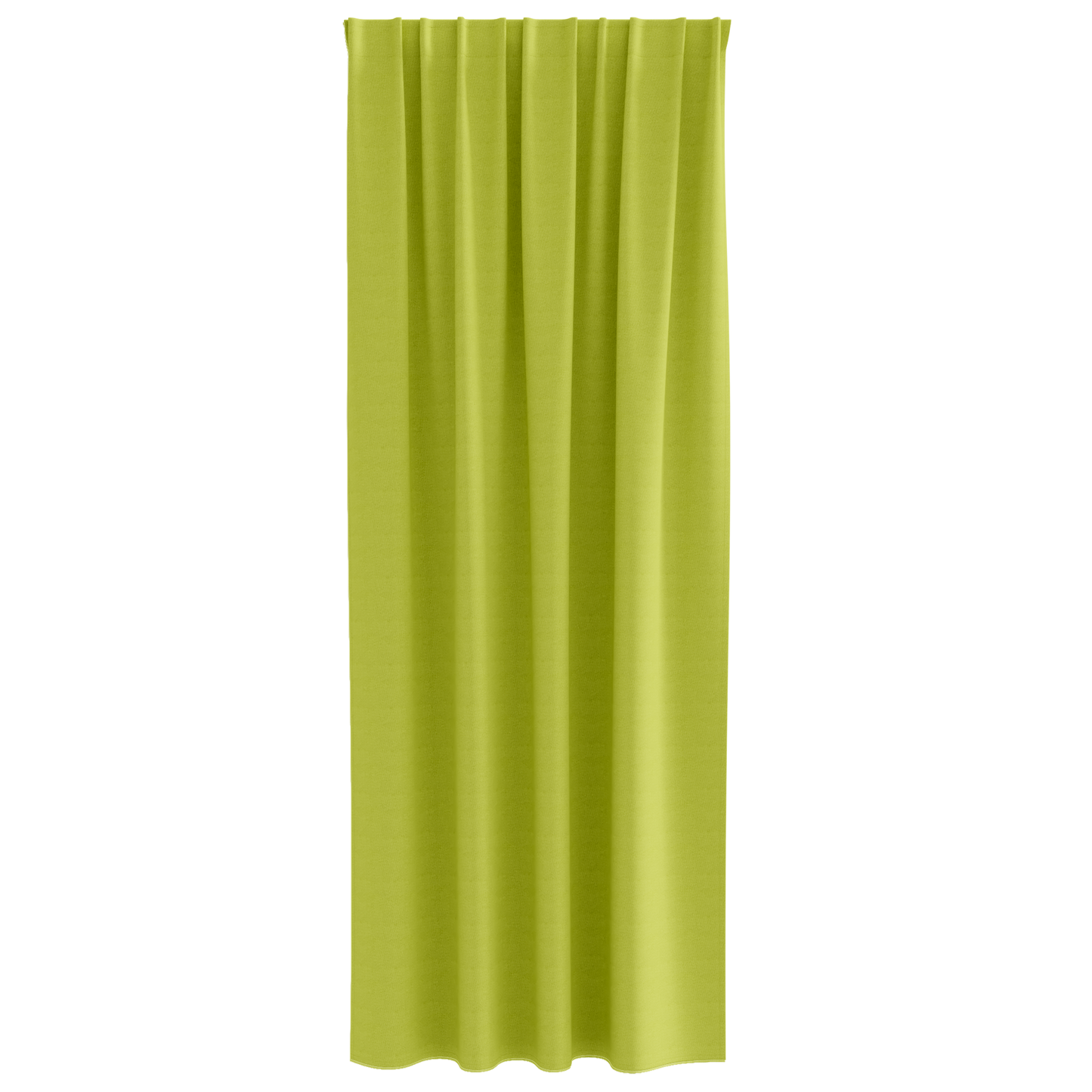 Mørkleggende Gardiner med Ringer 2 pcs grønn 225 x 140 cm