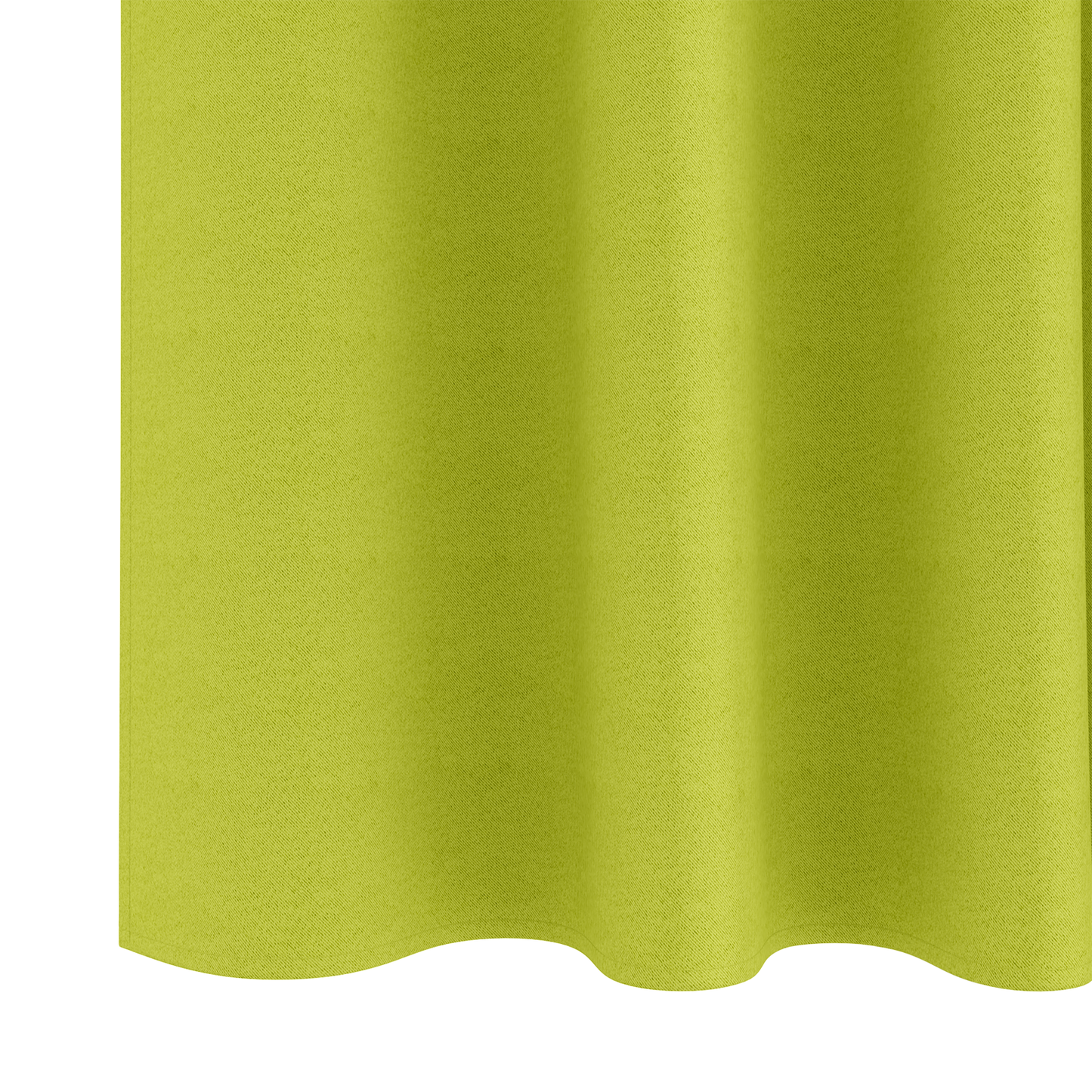 Mørkleggende Gardiner med Ringer 2 pcs grønn 245 x 140 cm