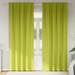 Mørkleggende Gardiner med Ringer 2 pcs grønn 245 x 140 cm